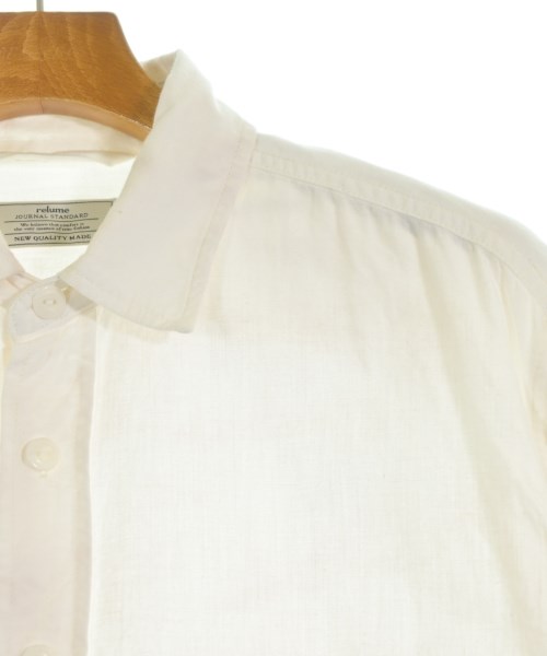 JOURNAL STANDARD relume（ジャーナルスタンダードレリューム）カジュアルシャツ 白 サイズ:F メンズ/2200614046045