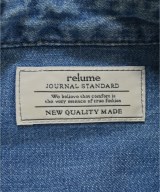 JOURNAL STANDARD relume（ジャーナルスタンダードレリューム）カジュアルシャツ 青 サイズ:F メンズ/2200618094035