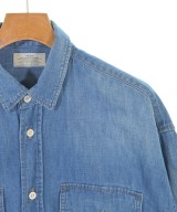 JOURNAL STANDARD relume（ジャーナルスタンダードレリューム）カジュアルシャツ 青 サイズ:F メンズ/2200618094035