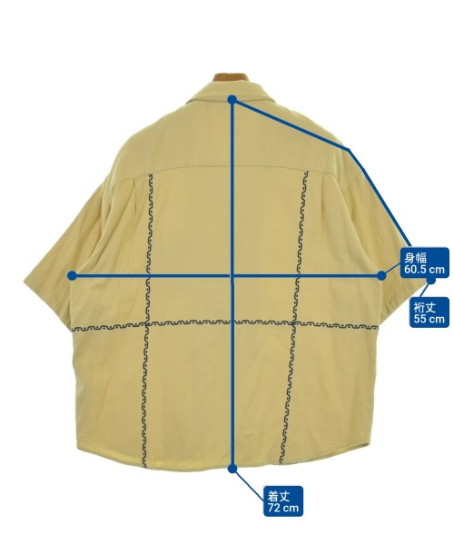 JOURNAL STANDARD relume（ジャーナルスタンダードレリューム）カジュアルシャツ ベージュ サイズ:M メンズ/2200618956050