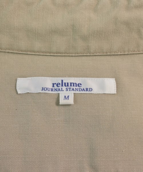 JOURNAL STANDARD relume（ジャーナルスタンダードレリューム）カジュアルシャツ ベージュ サイズ:M メンズ/2200615216072