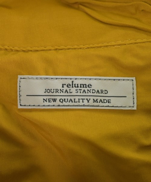 JOURNAL STANDARD relume（ジャーナルスタンダードレリューム）カジュアルシャツ 黄 サイズ:L メンズ/2200668450058