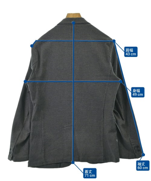 JOURNAL STANDARD relume（ジャーナルスタンダードレリューム）ジャケット グレー サイズ:L メンズ/2200676031027