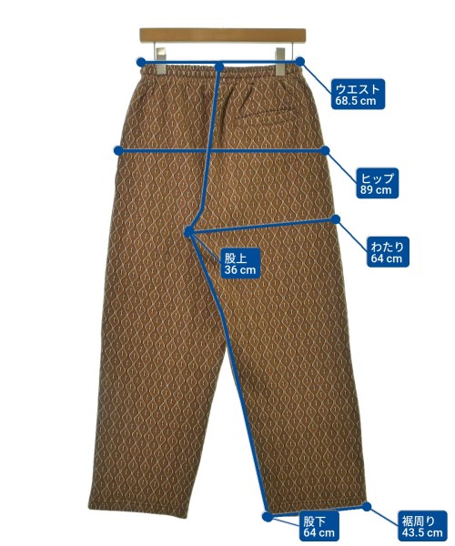 JOURNAL STANDARD relume（ジャーナルスタンダードレリューム）スウェットパンツ 茶 サイズ:M メンズ/2200673843081