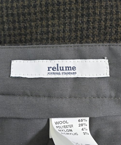 JOURNAL STANDARD relume（ジャーナルスタンダードレリューム）スラックス カーキ サイズ:L メンズ/2200681903036