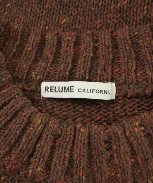 JOURNAL STANDARD relume（ジャーナルスタンダードレリューム）ニット・セーター 茶 サイズ:L メンズ/2200700806058