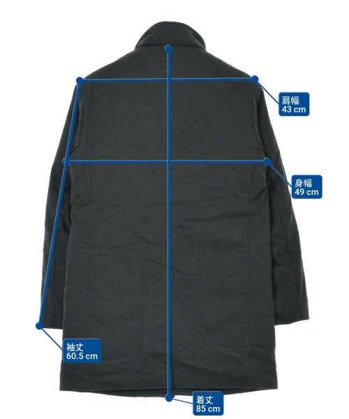 JOURNAL STANDARD relume（ジャーナルスタンダードレリューム）ダウンコート グレー サイズ:S メンズ/2200655030119