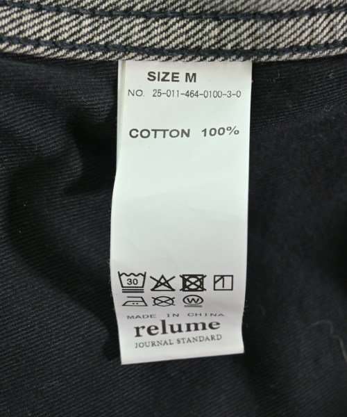 JOURNAL STANDARD relume（ジャーナルスタンダードレリューム）デニムジャケット グレー サイズ:M メンズ/2200711858169