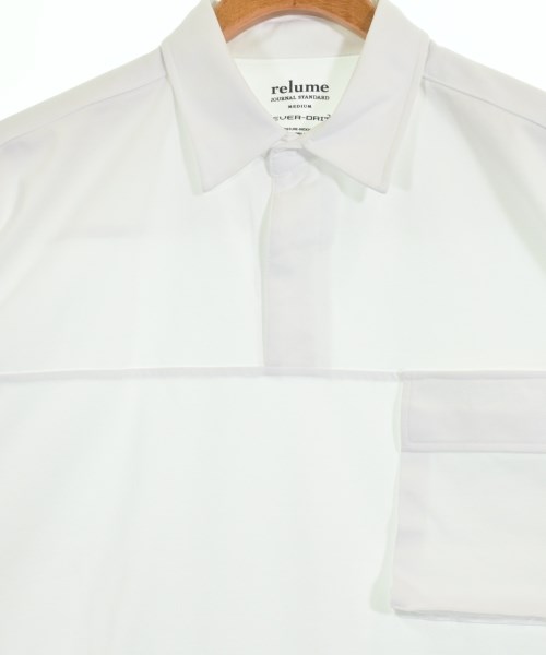 JOURNAL STANDARD relume（ジャーナルスタンダードレリューム）ポロシャツ 白 サイズ:M メンズ/2200719527043