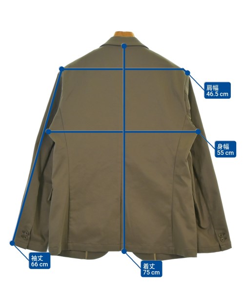 JOURNAL STANDARD relume（ジャーナルスタンダードレリューム）カジュアルジャケット 茶 サイズ:L メンズ/2200645569018