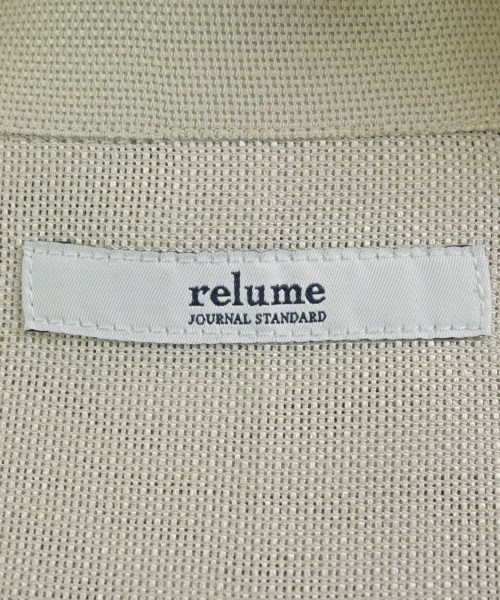 JOURNAL STANDARD relume（ジャーナルスタンダードレリューム）カジュアルシャツ ベージュ サイズ:L メンズ/2200640178017