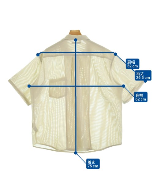 JOURNAL STANDARD relume（ジャーナルスタンダードレリューム）カジュアルシャツ ベージュ サイズ:L メンズ/2200640178017