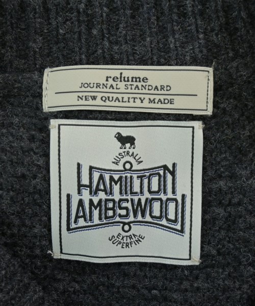 JOURNAL STANDARD relume（ジャーナルスタンダードレリューム）ニット・セーター グレー サイズ:M メンズ/2200642411037