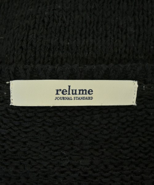 JOURNAL STANDARD relume（ジャーナルスタンダードレリューム）ニット・セーター 黒 サイズ:F レディース/2200703361011