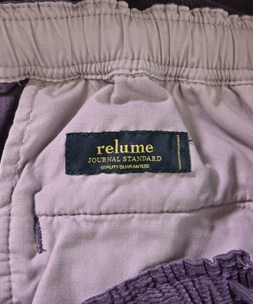 JOURNAL STANDARD relume（ジャーナルスタンダードレリューム）ショートパンツ 紫 サイズ:L メンズ/2200703929532