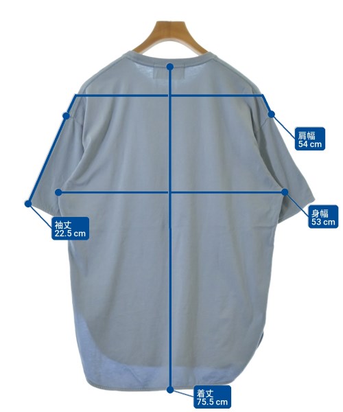 JOURNAL STANDARD relume（ジャーナルスタンダードレリューム）Tシャツ・カットソー 青 サイズ:S メンズ/2200706750249