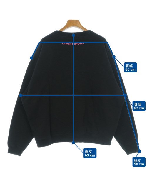 JOURNAL STANDARD relume（ジャーナルスタンダードレリューム）スウェット 黒 サイズ:M メンズ/2200736744010