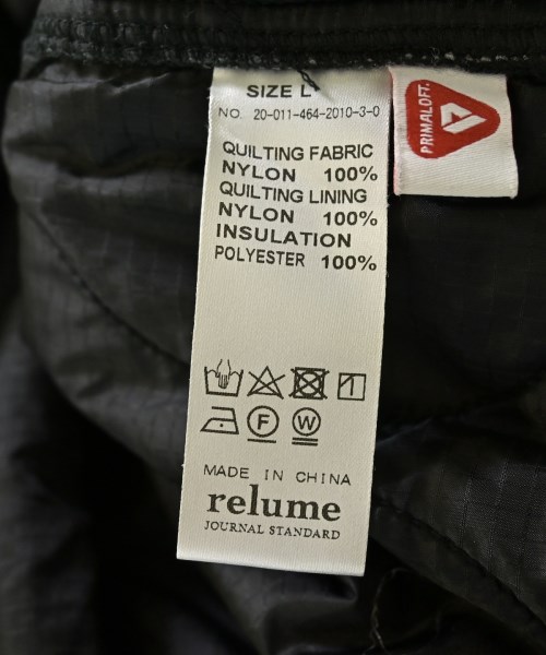 JOURNAL STANDARD relume（ジャーナルスタンダードレリューム）ミリタリーブルゾン カーキ サイズ:L メンズ/2200723113010
