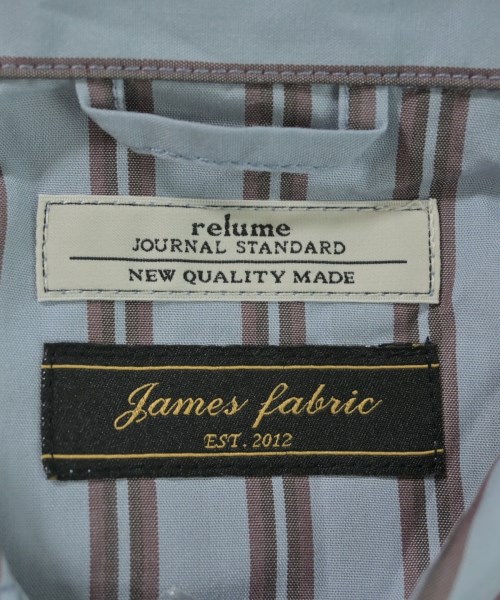 JOURNAL STANDARD relume（ジャーナルスタンダードレリューム）カジュアルシャツ 青 サイズ:M メンズ/2200721275161