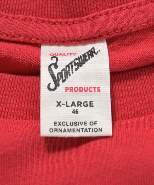 -（ソノタ）Tシャツ・カットソー 赤 サイズ:XL メンズ/2200685692059