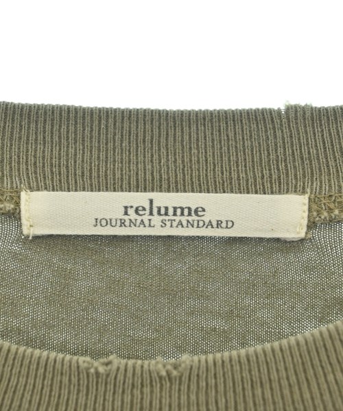 JOURNAL STANDARD relume（ジャーナルスタンダードレリューム）Tシャツ・カットソー カーキ サイズ:F メンズ/2200686459033