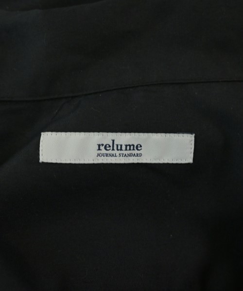 JOURNAL STANDARD relume（ジャーナルスタンダードレリューム）カジュアルシャツ 黒 サイズ:XL メンズ/2200688736101