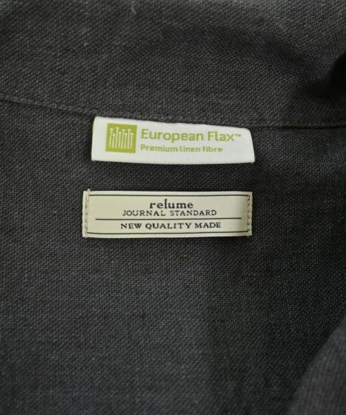 JOURNAL STANDARD relume（ジャーナルスタンダードレリューム）カジュアルシャツ グレー サイズ:L メンズ/2200686055075