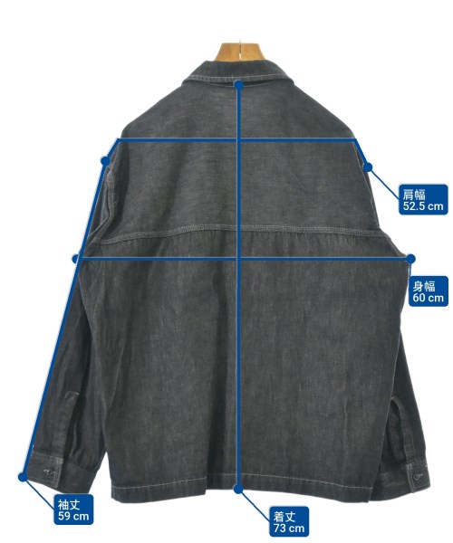 JOURNAL STANDARD relume（ジャーナルスタンダードレリューム）デニムジャケット 黒 サイズ:L メンズ/2200686055303