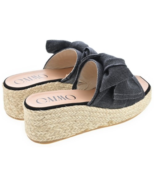 gaimo（ガイモ）サンダル 黒 サイズ:EU37(23.5cm位) レディース/2200705975056