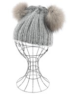 Eugenia Kim（ユージニアキム）ニットキャップ・ビーニー グレー サイズ:- レディース/2200639980119