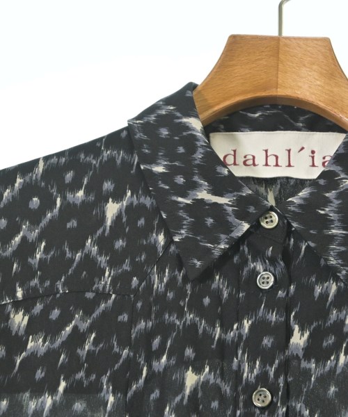 Dahl'ia（ダリア）シャツワンピース 黒 サイズ:F レディース/2200630710036