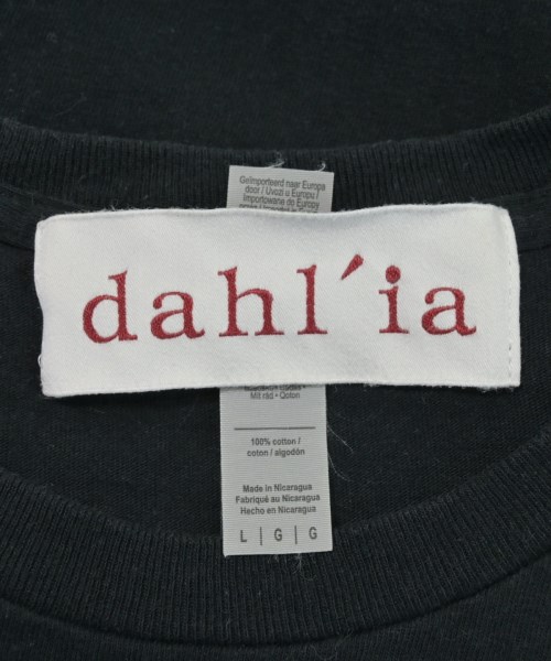 Dahl'ia（ダリア）Tシャツ・カットソー 黒 サイズ:L レディース/2200608826059
