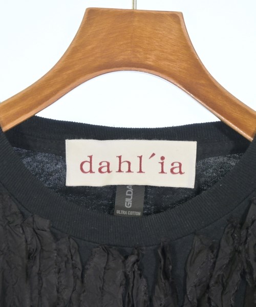 Dahl'ia（ダリア）Tシャツ・カットソー 黒 サイズ:F レディース/2200673163073