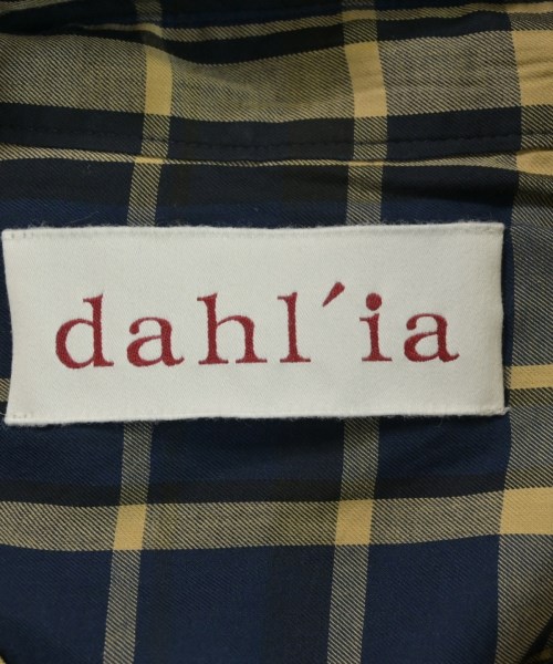 Dahl'ia（ダリア）シャツワンピース 紺 サイズ:F レディース/2200706435290
