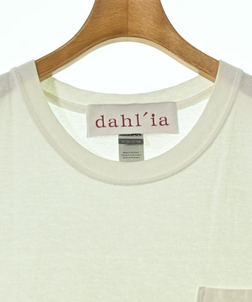 Dahl'ia（ダリア）Tシャツ・カットソー 白 サイズ:L レディース/2200716348047