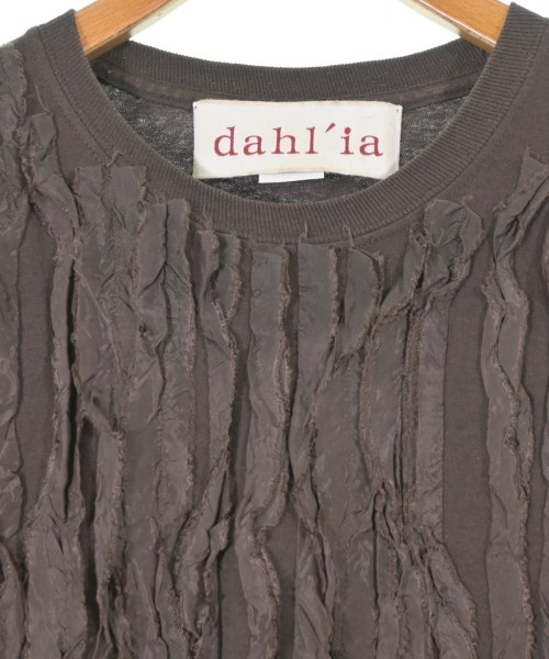 Dahl'ia（ダリア）Tシャツ・カットソー 茶 サイズ:F レディース/2200635044037