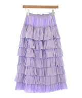 Dahl'ia（ダリア）ロング・マキシ丈スカート 紫 サイズ:F レディース/2200666446152