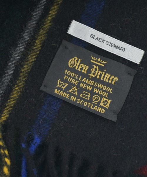 Glen Prince（グレンプリンス）マフラー 黒 サイズ:- レディース/2200617179139