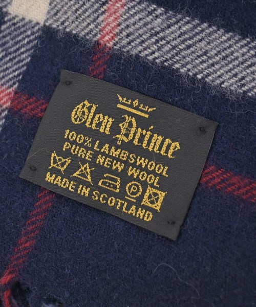 Glen Prince（グレンプリンス）ストール 紺 サイズ:- レディース/2200674270060