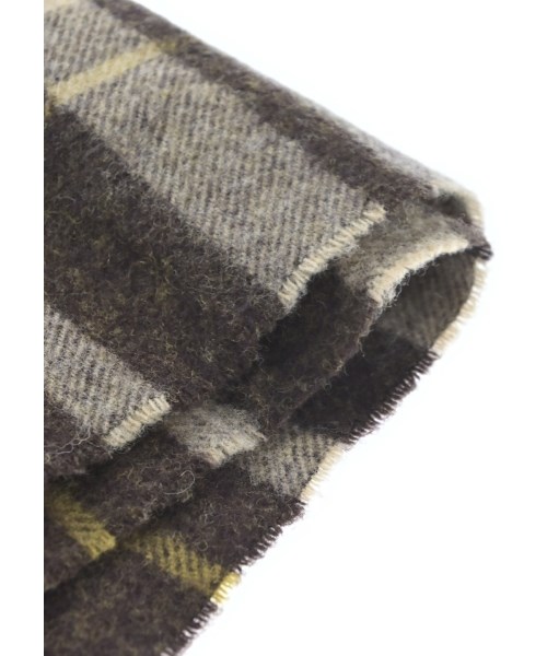 Glen Prince（グレンプリンス）マフラー 茶 サイズ:- メンズ/2200672947292