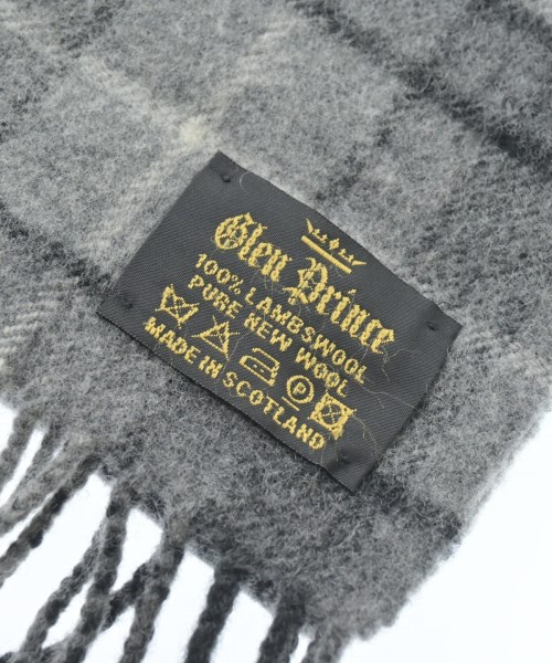 Glen Prince（グレンプリンス）マフラー グレー サイズ:- レディース/2200648497059