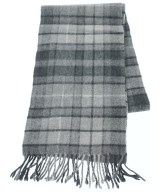 Glen Prince（グレンプリンス）マフラー グレー サイズ:- レディース/2200648497059