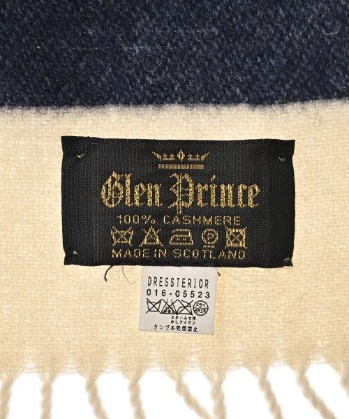 Glen Prince（グレンプリンス）マフラー 白 サイズ:- メンズ/2200688783129
