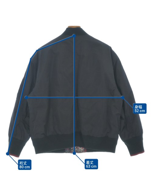 LOVELESS（ラブレス）ミリタリーブルゾン 紺 サイズ:34(XS位) レディース/2200636058019