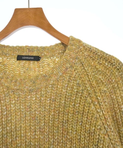 LOVELESS（ラブレス）ニット・セーター 黄 サイズ:M メンズ/2200632995028