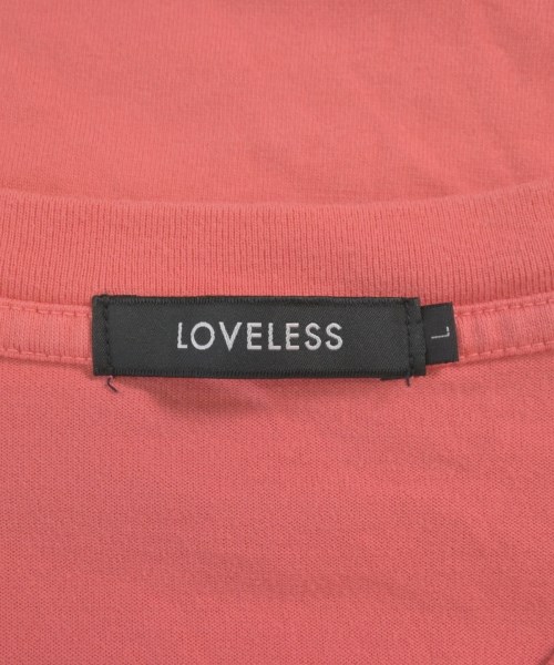 LOVELESS（ラブレス）Tシャツ・カットソー ピンク サイズ:L メンズ/2200622697079