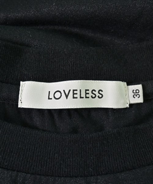 LOVELESS（ラブレス）Tシャツ・カットソー 黒 サイズ:36(S位) レディース/2200623067055