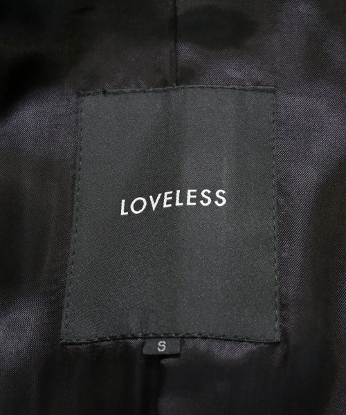 LOVELESS（ラブレス）チェスターコート 黒 サイズ:S メンズ/2200607962017