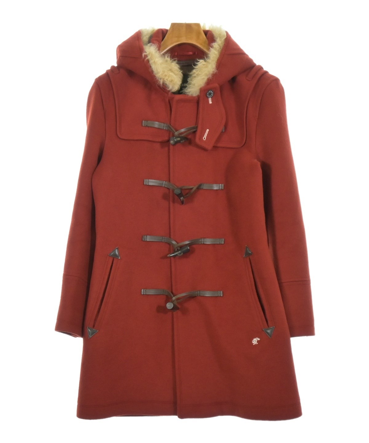 LOVELESS（ラブレス）ダッフルコート 赤 サイズ:1(S位) メンズ