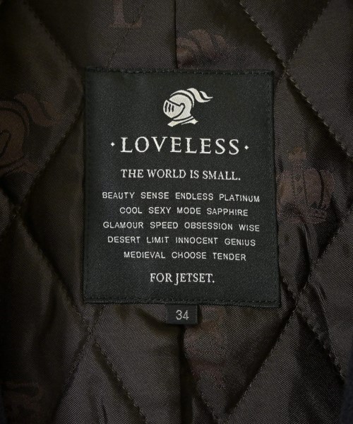 LOVELESS（ラブレス）ピーコート 紺 サイズ:34(XS位) レディース/2200609941041